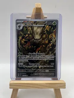 Pokemon TCG Shiftry 163/162 Illustration Rare Holo Card Temporal Forces NM/M - Image 1