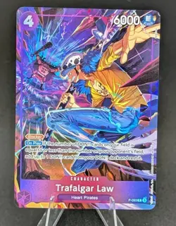 One Piece Trafalgar Law P-093 (P) Promotion Card (OP-PR) Illustration Box Vol 6 - Image 1