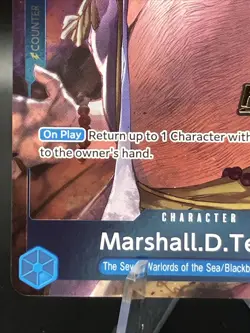 MARSHALL D. TEACH ST03-014 2023 ONLINE REGIONAL FINALIST ONE PIECE CARD GAME - Image 5