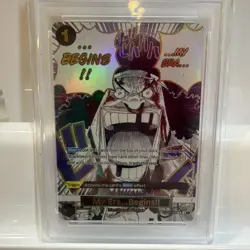 2025 One Piece PRB02 My Era Begins Alt Art PSA 10 Gem Mint #096 EN Blackbeard - Image 4