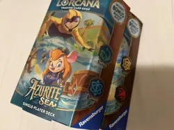 Disney Lorcana: Azurite Sea Single Player Decks - Emerald/Sapphire Amber/Ruby - Image 2