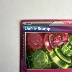 Unfair Stamp 165/167 Pokemon ACE SPEC Rare SV06: Twilight Masquerade Card NM - Image 5