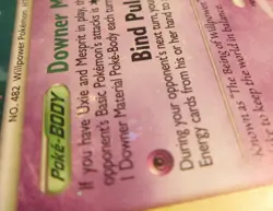 AZELF HOLO POKEMON CARD 4/123 MYSTERIOUS TREASURES NEVER PLAYED NM- BLEED ERROR - Image 3