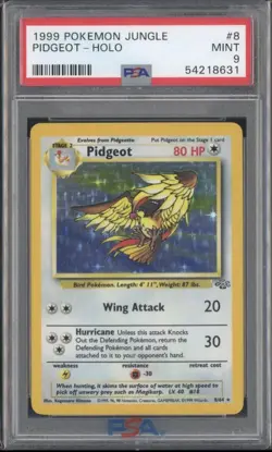 6-Card Pokemon Lot PSA 9 HOLOS 1999 (Unlimited) - Image 1