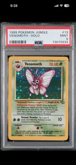 6-Card Pokemon Lot PSA 9 HOLOS 1999 (Unlimited) - Image 3