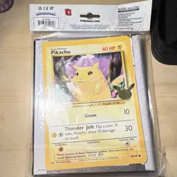 Pokemon TCG First Partner Collector's Binder 3-Ring Oversized 30 Cards Pikachu - Image 2