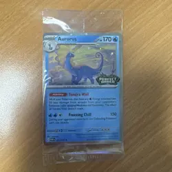 Aurorus 024/088 Cosmo Holo - Pokemon Perfect Order stamped promo - Sealed Card - Image 1