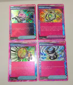 Pokemon TCG Ace Spec Rare Lot of 4 Pink Trainer Near Mint/NM Condition Cards - Image 2