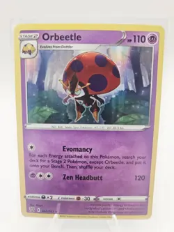 Orbeetle 065/163 Pokemon Card TCG Swsh05: Battle Styles Reverse Holo - Image 1