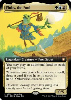 Flubs, the Fool (Extended Art) P 356 Buy-A-Box Promos MTG M-03 - Image 1