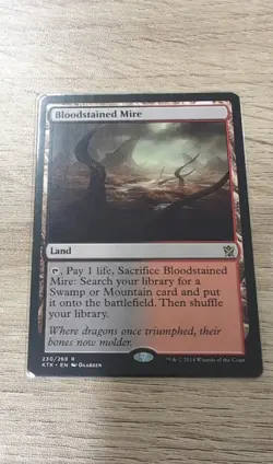 Bloodstained Mire Khans of Tarkir Regular - Image 1