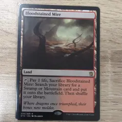 Bloodstained Mire Khans of Tarkir Regular - Image 2