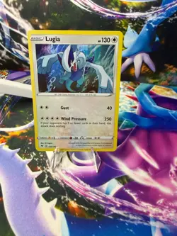 LUGIA 132/185 VIVID VOLTAGE Holo Rare Pokemon - Image 1