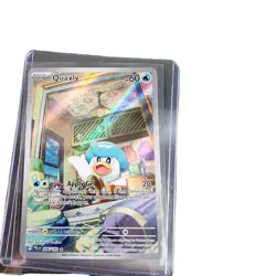 Pokemon TCG Quaxly Scarlet & Violet Paldea Evolved 206/193 NM - Image 1