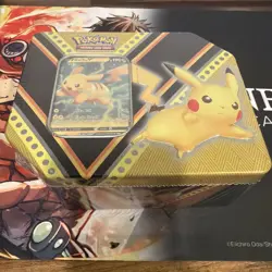 Pokemon TCG: V Powers Tin PIKACHU NEW Factory Sealed NEW - Image 1
