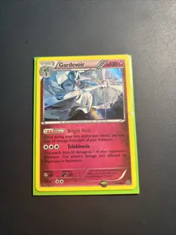 Pokemon TCG Gardevoir Holo Card 54/98 XY Ancient Origins Shiny - Image 1