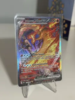 Pokemon Tcg Team Rocket’s Moltres Ex #229 Destined Rivals Mint Condition - Image 1