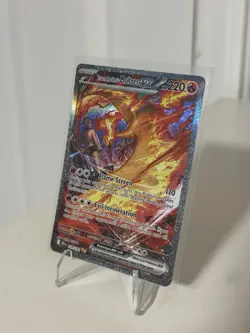 Pokemon Tcg Team Rocket’s Moltres Ex #229 Destined Rivals Mint Condition - Image 2