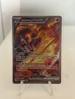 Pokemon Tcg Team Rocket’s Moltres Ex #229 Destined Rivals Mint Condition - Image 3