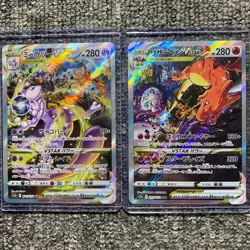 Pokemon Card Charizard Mewtwo VSTAR SAR 212 221/172 s12a VSTAR Universe Japanese - Image 1