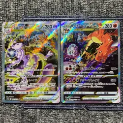 Pokemon Card Charizard Mewtwo VSTAR SAR 212 221/172 s12a VSTAR Universe Japanese - Image 2