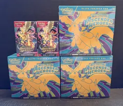 Pokemon TCG Ascended Heroes ETB (3) And Ascended Heroes Booster Bundles (2) - Image 1