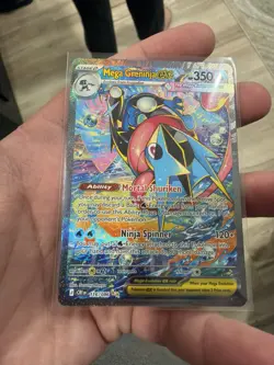Pokemon Chaos Rising Mega Greninja ex 116/086 Full Art NM/Mint! - Image 3