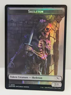 Murders at Karlov Manor - Skeleton/Thopter - Token Card - Foil - MKM 005 - - Image 1