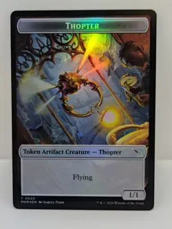 Murders at Karlov Manor - Skeleton/Thopter - Token Card - Foil - MKM 005 - - Image 2