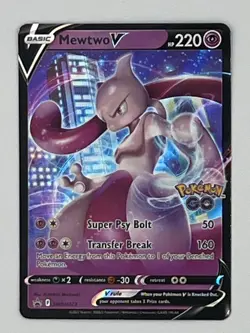Mewtwo V #SWSH223 Black Star Promo Pokemon LP - Image 1