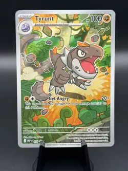 Pokemon Mega Evolutions Perfect Order Tyrunt 070 Black Star Promo Full Art IR - Image 1