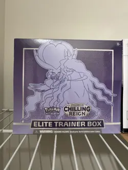Chilling Reign Shadow Rider ETB Elite Trainer Box factory Sealed Pokemon - Image 1