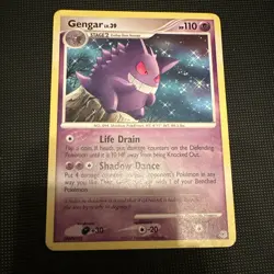 Pokemon TCG Gengar Diamond and Pearl Rare Regular 27/130 English - Image 1