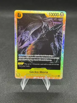 Gecko Moria - OP14-104 OP14-104 The Azure Sea's Seven Foil - Image 1