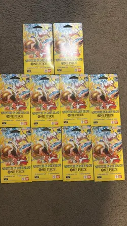 One Piece TCG OP15-EB04 Adventure on Kami's Island Sleeved Booster Packs! [x10] - Image 1