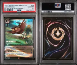 Archimedes - Resourceful Owl 34 Disney Lorcana Promo Cards Holo - Image 3