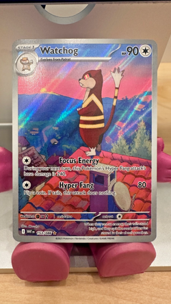 Watchog - 153/086 - SV: White Flare (WHT) Near Mint Card - Image 1