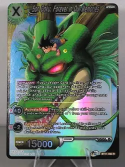 Dragon Ball Super Card Game Son Goku, Forever in Our Memories Vermilion... - Image 1