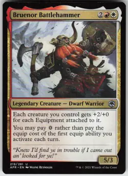 Bruenor Battlehammer U Adventures in the Forgotten Realms 219 LP - Image 1