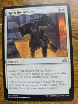 Open the Armory Shadows Over Innistrad MTG Regular Moderately Played - Image 1