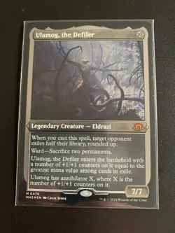 Ulamog, the Defiler #476 (Foil Etched) Magic Modern Horizons 3 - Image 1