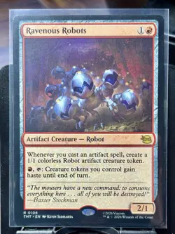 Ravenous Robots - REG - MTG - TMT - 0106 - RARE ~ NM - Image 2