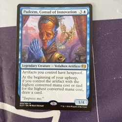 MTG ~ Padeem, Consul of Innovation ~ Kaladesh ~ Rare #59/264 - Image 1