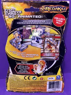 2011 Spin Master Redakai Conquer The Kairu 3D CCG 11 Card Blast X-Drive Pack NEW - Image 3