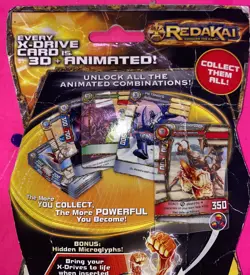 2011 Spin Master Redakai Conquer The Kairu 3D CCG 11 Card Blast X-Drive Pack NEW - Image 5