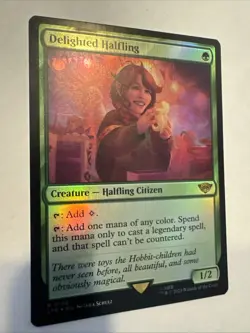Delighted Halfling #158 (Foil) Lord of the Rings Magic: The Gathering Card - Image 2