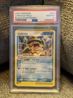 Ludicolo - PSA 10 7-Eleven Fair Campaign 022/ADV-P Black Star Promo Pokemon Card - Image 1