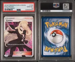 Cynthia Ultra Prism Full Art Trainer Card 148/156 - Image 3