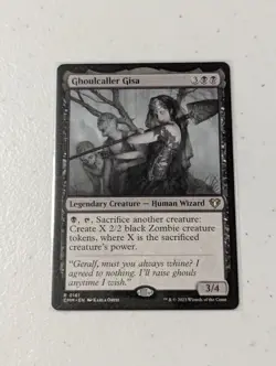 MTG Ghoulcaller Gisa - Commander Masters NM - Image 1