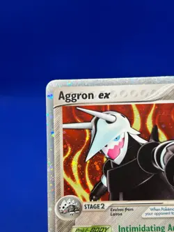 VTG 2006 Pokemon Crystal Guardians Aggron ex 89/100 Ultra Rare DMG/Creased - Image 5